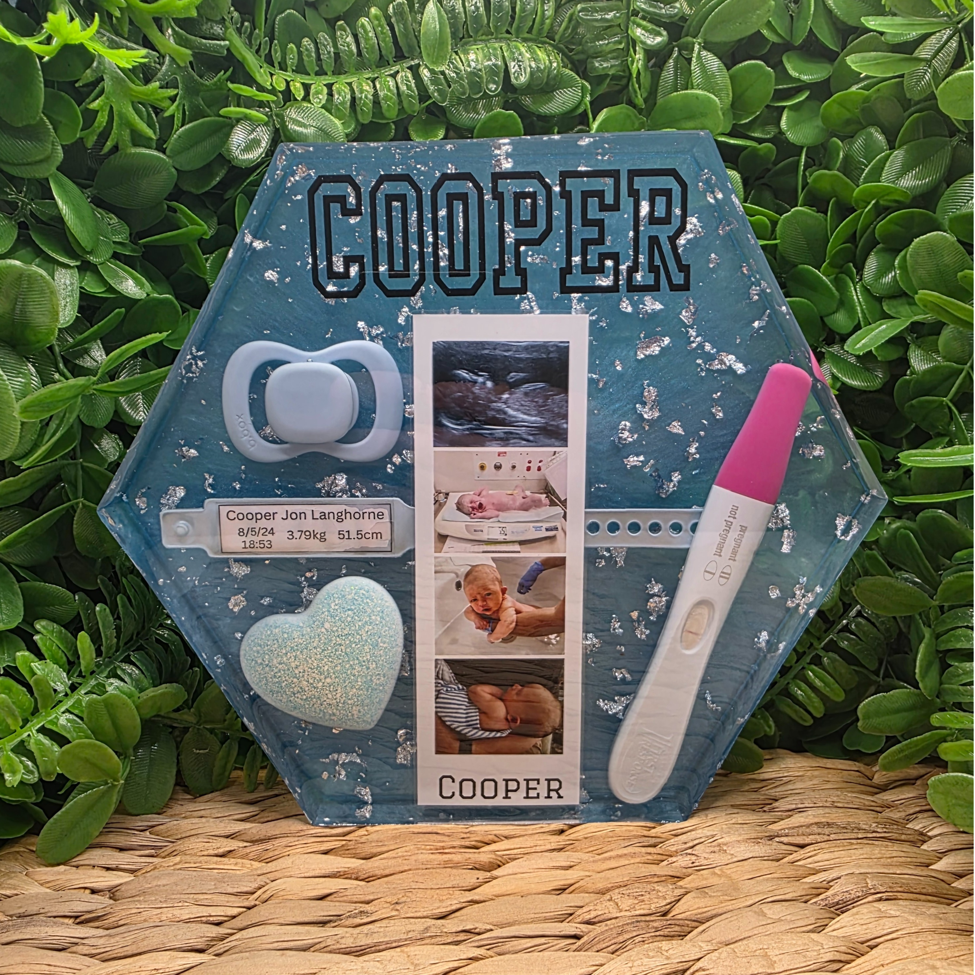 Baby Birth Keepsakes - Resin (Custom)